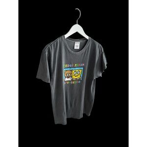 Teddy Fresh Men's Sz Medium SpongeBob 2020 Limited Edition S/S T Shirt Grey Flaw